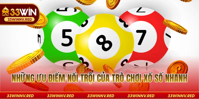 Những ưu điểm nổi trội của trò chơi xổ số nhanh